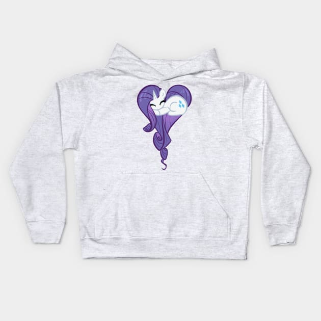 Heart Of Rarity Kids Hoodie by BambooDog